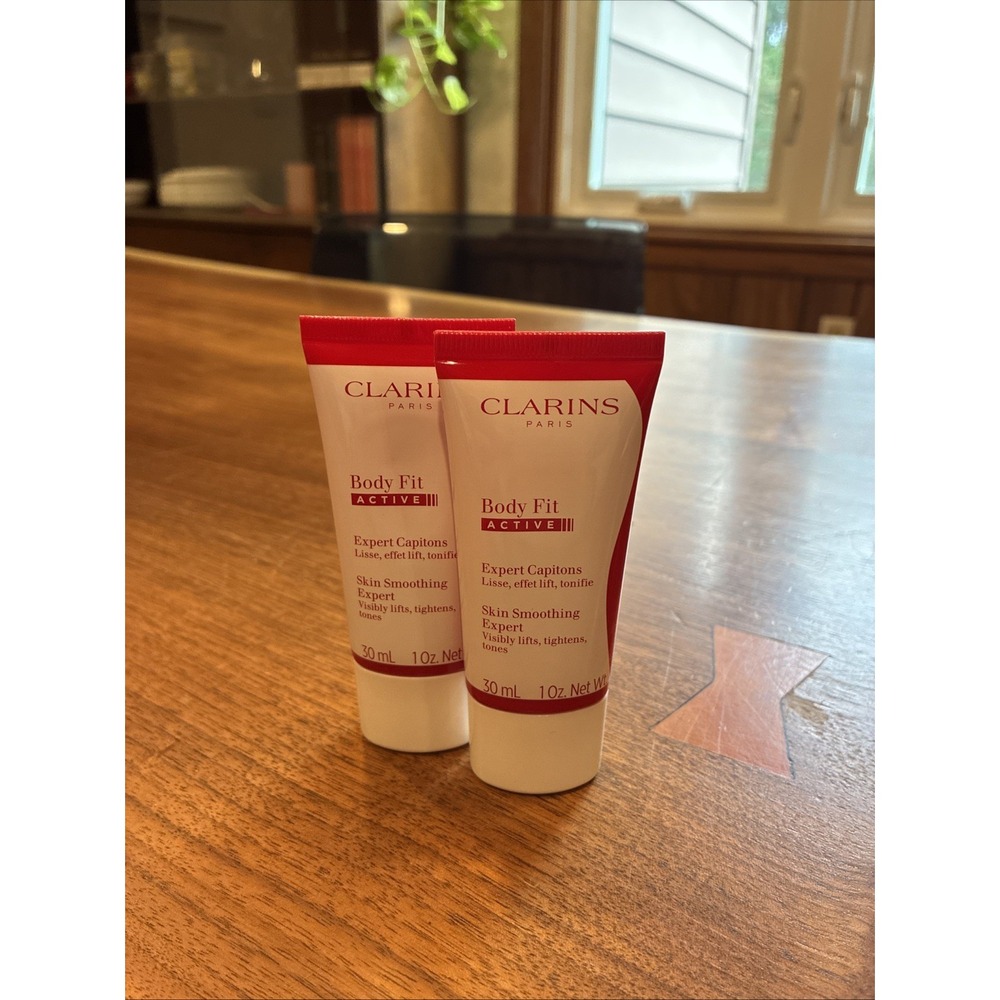 Clarins Body Fit Active Skin Smoothing Expert Anti-Cellulite (2) 1 Oz Travel Sz